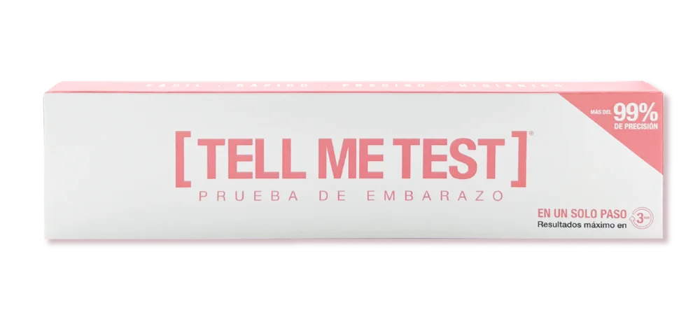 TELL ME TEST Prueba de embarazo